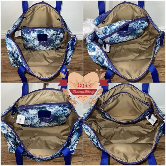 🪻Coach Floral Nylon Bag & Snap Pouch🪻 - Picture 9 of 17